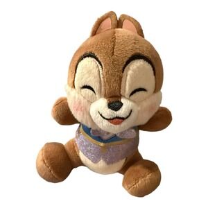 Disney World Parks 50th Anniversary Chip Wishables Plush Closed Eyes Variant